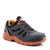 Rook Athletic Steel Toe Work Shoe Grey/Orange - Gray (GY)