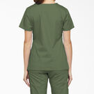 Women&#39;s EDS Signature Mock Wrap Scrub Top - Olive Green &#40;OLI&#41;