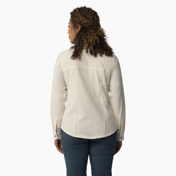 Women&#39;s Cooling Roll-Tab Work Shirt - Antique White &#40;ADW&#41;
