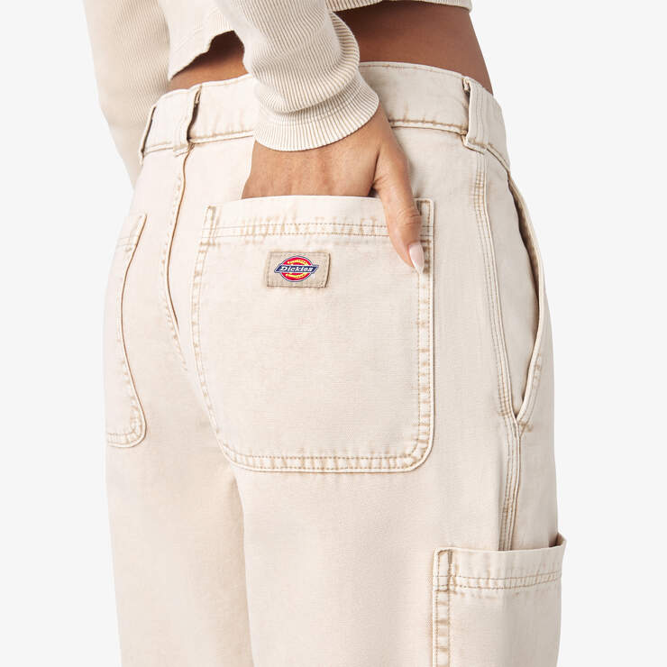 Dickies Women's Skinny Fit Cuffed Cargo Pants – Coast Board Shop
