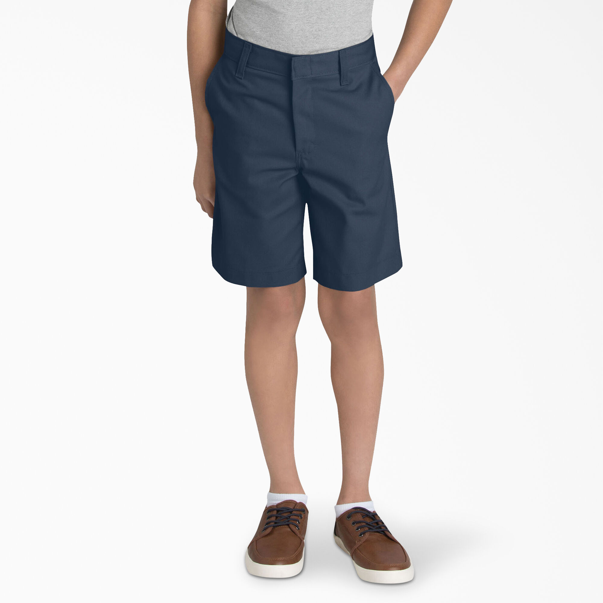Young Adult Sized Classic Fit Flat Front Shorts Dickies Dickies US