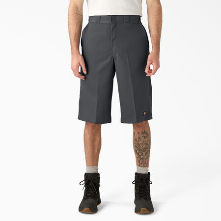 Loose Fit Multi-Use Pocket Work Shorts, 15&quot; - Charcoal Gray &#40;CH&#41;