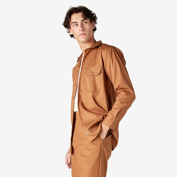 Long Sleeve Work Shirt - Brown Duck &#40;WSD&#41;