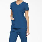 Women&#39;s EDS Signature V-Neck Scrub Top with Pen Slot - Royal Blue &#40;RB&#41;