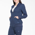 Women&#39;s Dynamix Zip Front Scrub Jacket - Navy Blue &#40;NVY&#41;