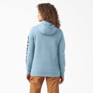 Women&#39;s Heavyweight Logo Sleeve Pullover - Clear Blue &#40;EU&#41;