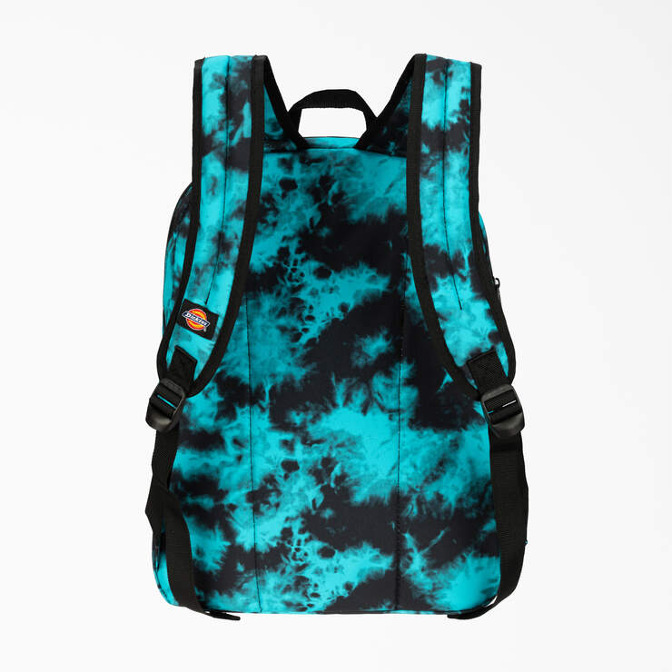 Acid Wash Student Backpack - Blue Print (LP) image number 2