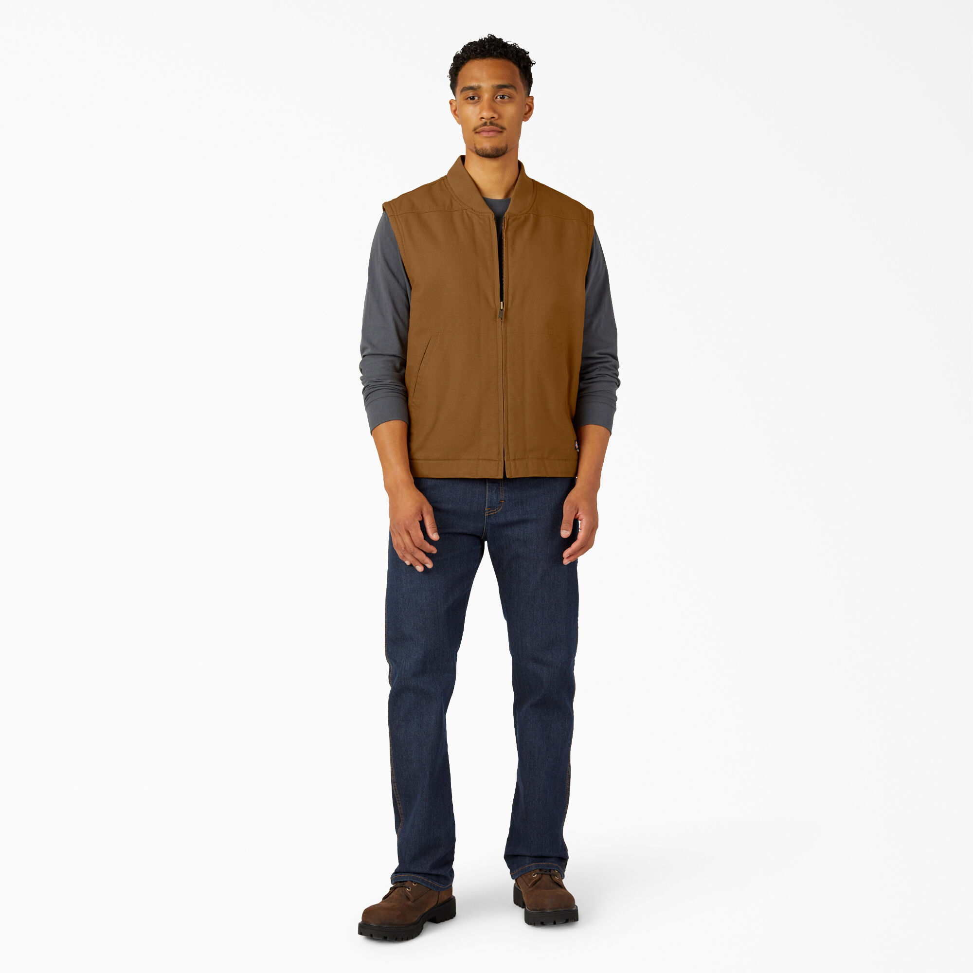 Dickies fleece shirt top