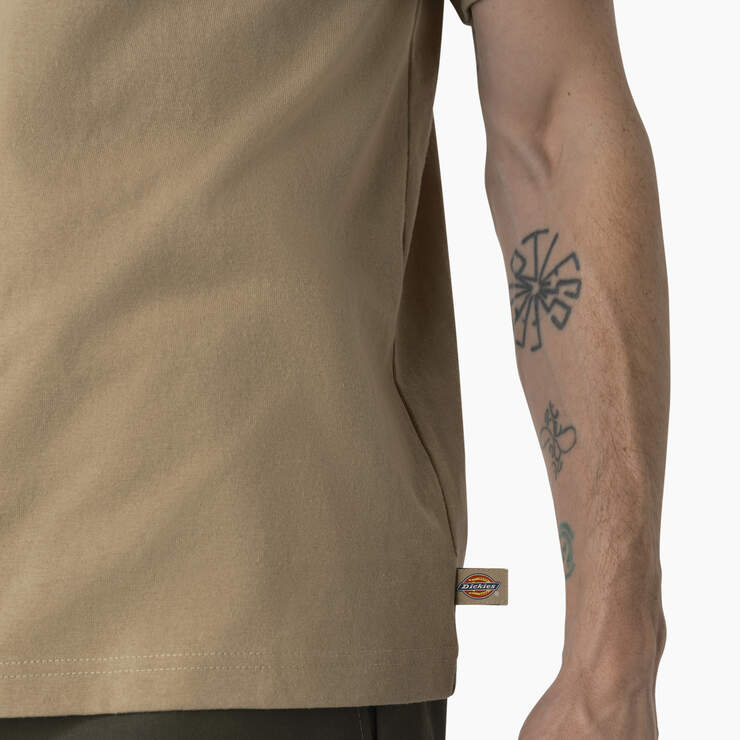 Dickies Skateboarding Regular Fit Chest Logo T-Shirt - Desert Sand (DS) image number 7