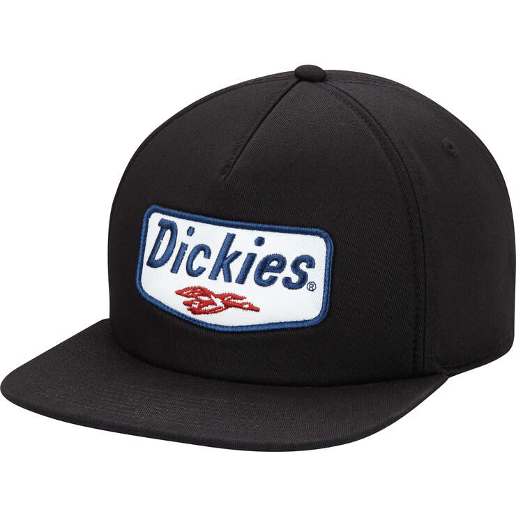 Dickies '67 5-Panel Snap Back Cap - Black (BK) image number 1