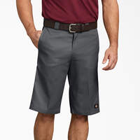 Relaxed Fit Multi-Use Pocket Work Shorts, 13" - Charcoal Gray (CH)