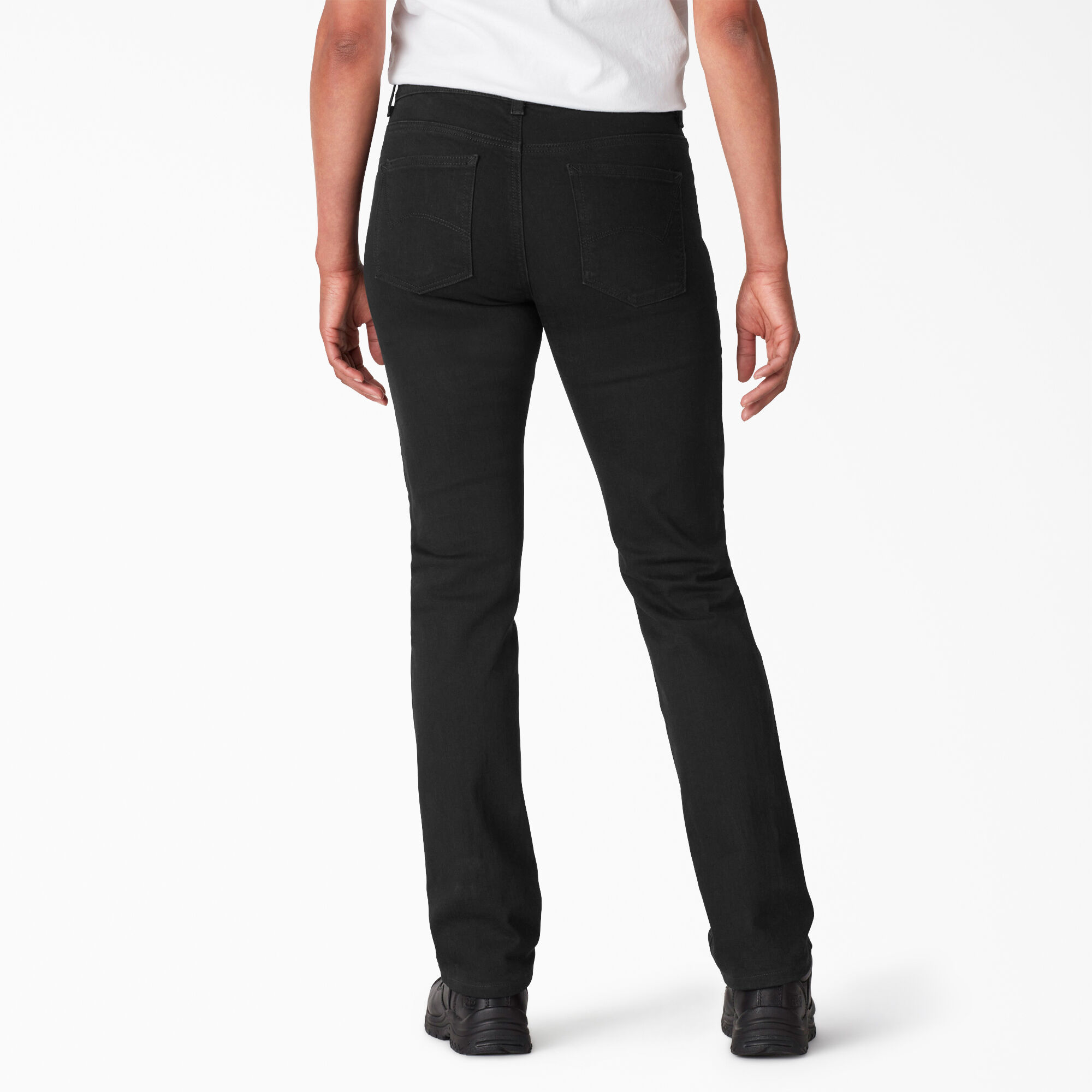 Lee uniforms juniors discount original straight leg pant