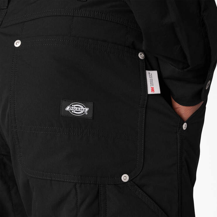 Dickies Premium Collection Quilted Utility Pants - Black (BKX) image number 11