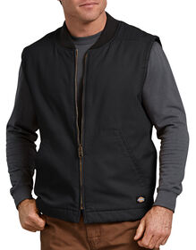 men s vests black