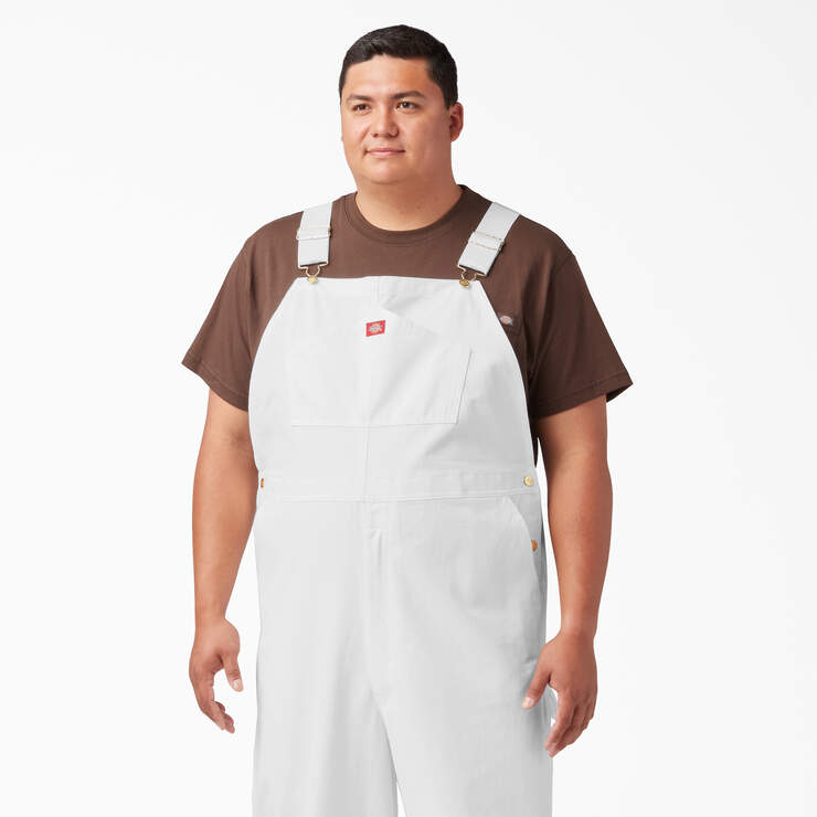 Painter's Bib Overalls - White (WH) image number 8