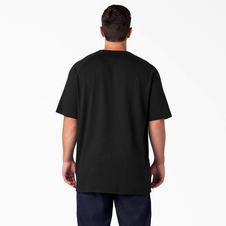 Cooling Short Sleeve Pocket T-Shirt - Black (BK) image number 5