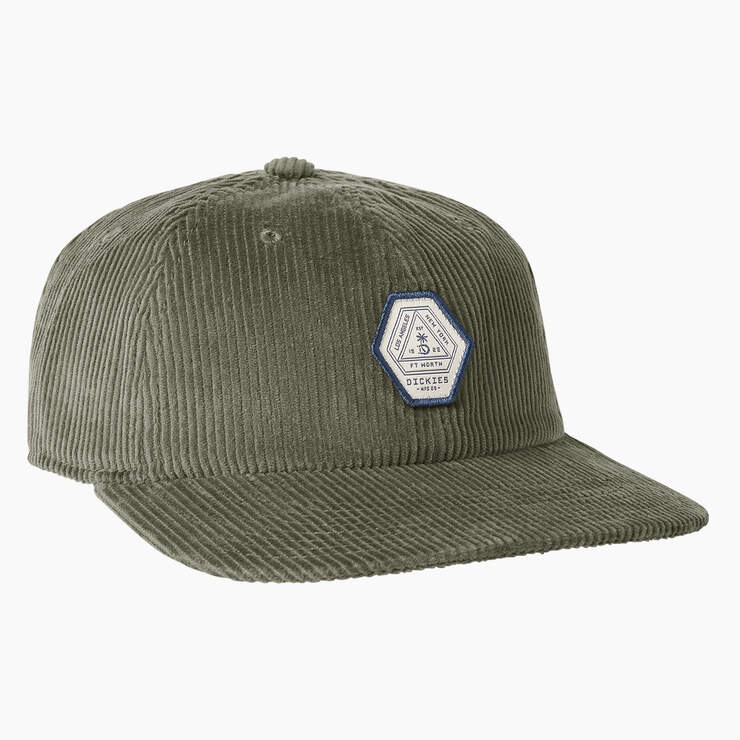 Low Pro Corduroy Cap - Moss Green (MS) image number 1