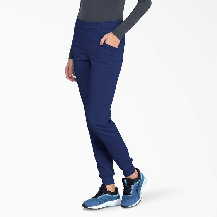 Women's Balance Jogger Scrub Pants - Navy Blue (NVY) image number 3
