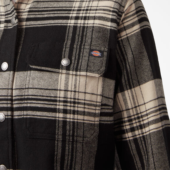 Women&rsquo;s DuraTech Renegade Flannel Shirt - Oatmeal/Black Plaid &#40;B2A&#41;