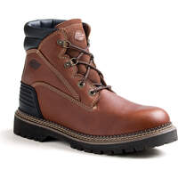 Men's Heritage Steel Toe Work Boots - SADDLE BROWN-LICENSEE (FSB)