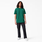 Heavyweight Heathered Short Sleeve Pocket T-Shirt - Green Single Dye Heather &#40;GSH&#41;