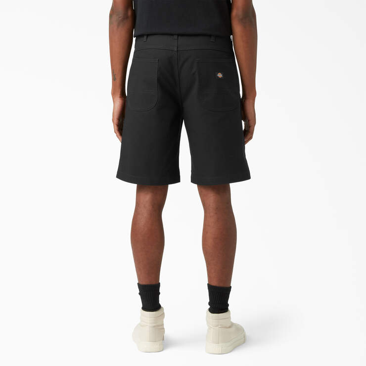 Drill Chap Front Shorts, 9" - Rinsed Black (RBK) image number 2