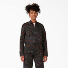 Women&rsquo;s Reworked Eisenhower Jacket - Rinsed Black Bandana &#40;R1B&#41;