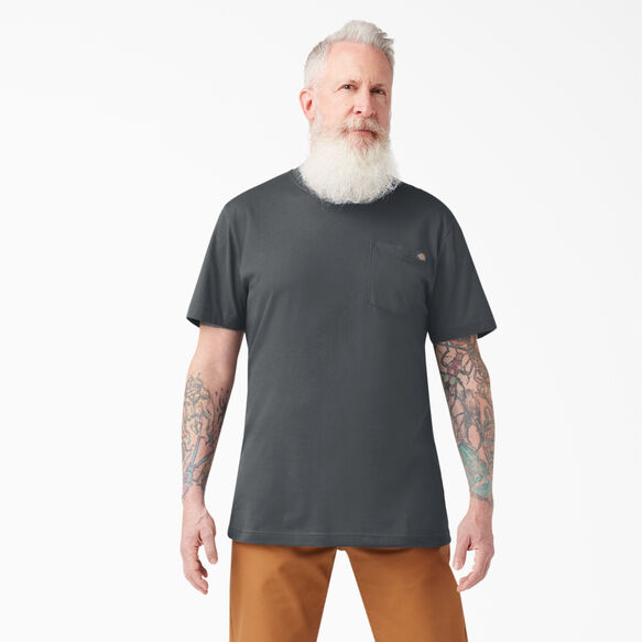 Two Pack T-Shirts , Charcoal Gray XL | Mens Shirts | Dickies