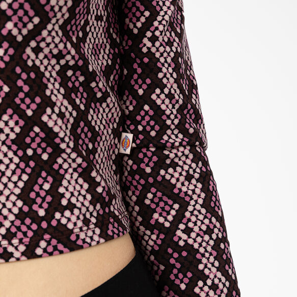 Women&#39;s Camden Long Sleeve Cropped T-Shirt - Light Pink &#40;BPI&#41;