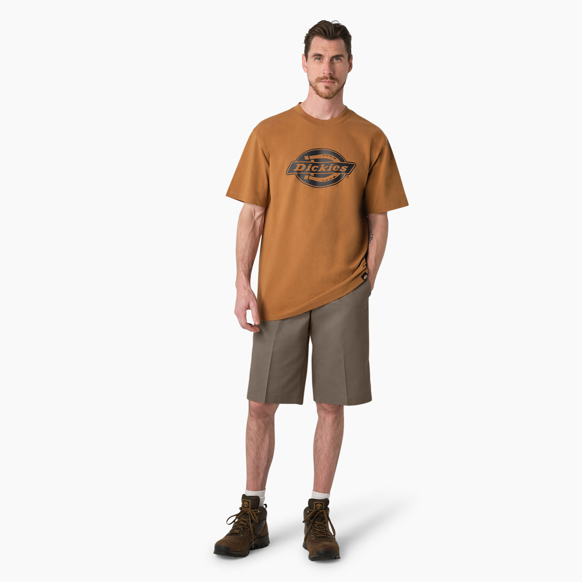Men s FLEX Cooling Active Waist Regular Fit Shorts 13 Dickies US