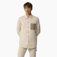 Dickies 1922 Long Sleeve Shirt - Rinsed Natural Maple (RNTMA)