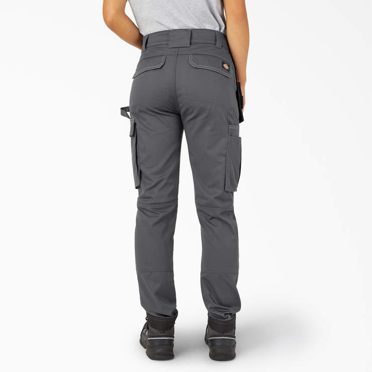 Women's FLEX Relaxed Fit Work Pants - Graphite Gray (GA) image number 2
