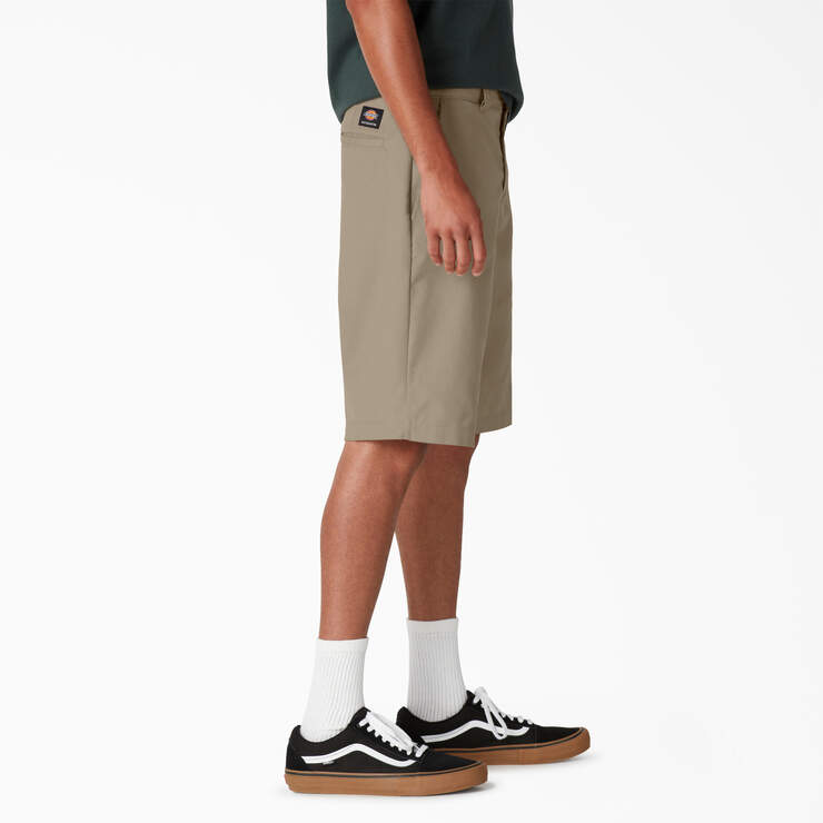 FLEX Skateboarding Slim Fit Shorts, 11" - Desert Sand (DS) image number 3