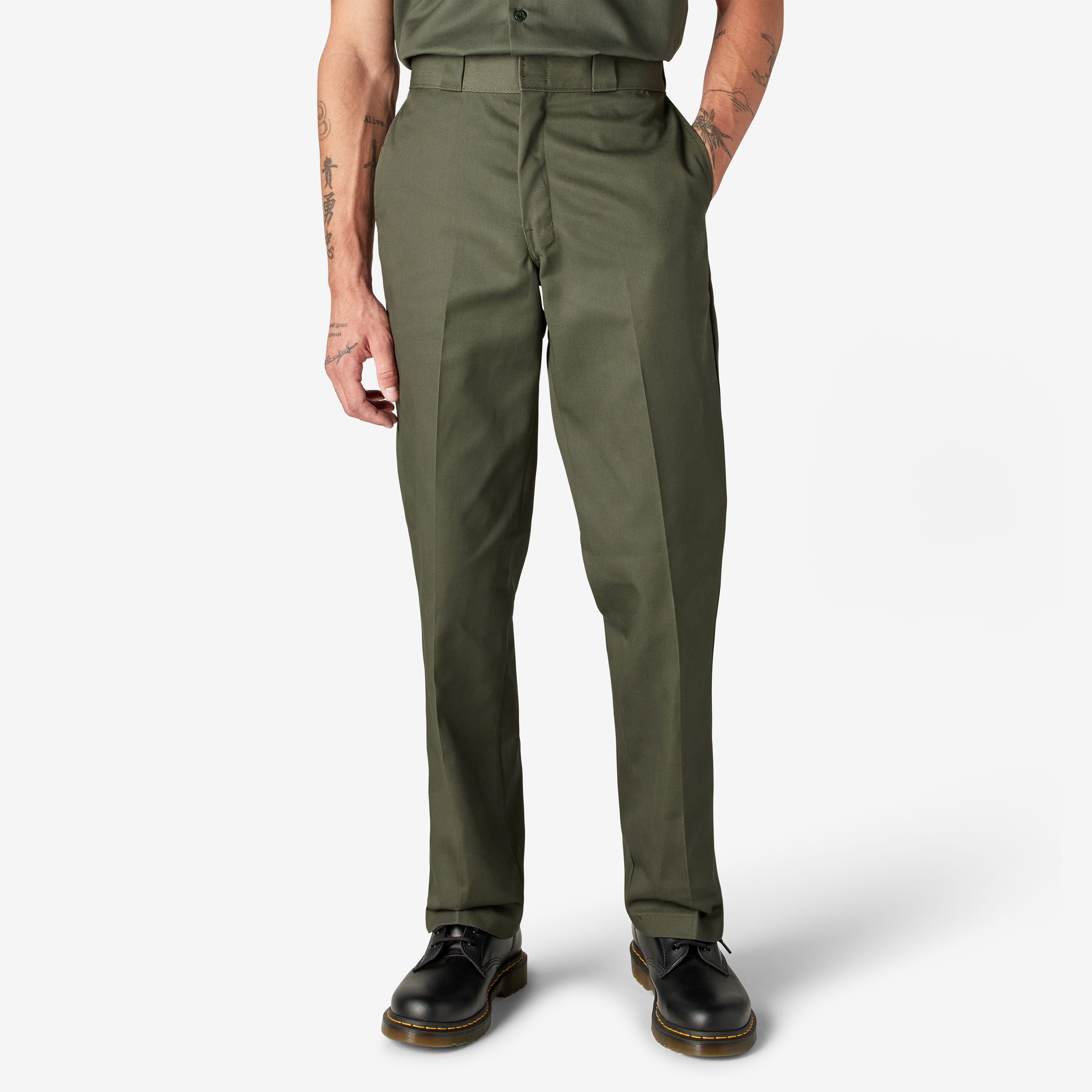 Original 874 Work Pants , Olive Green Size 32 32 | Mens Pants
