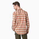 Cooling Long Sleeve Work Shirt - Copper/Brown Plaid &#40;C1W&#41;