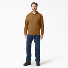 Water Repellent Sleeve Logo Hoodie - Brown Duck &#40;BD&#41;