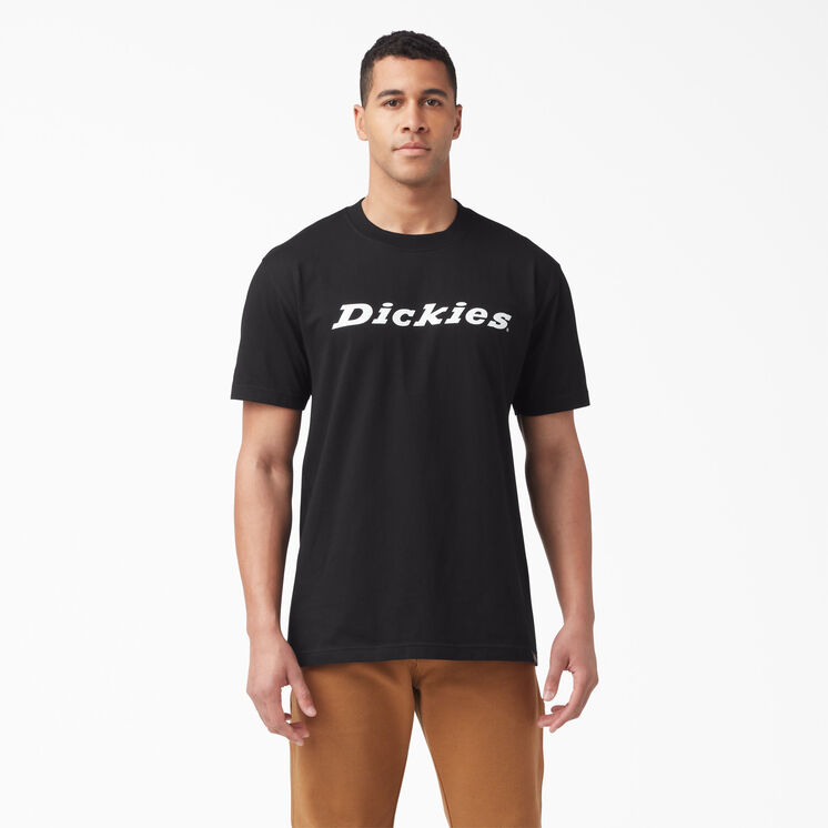Short Sleeve Wordmark Graphic T-Shirt - Black &#40;KBK&#41;