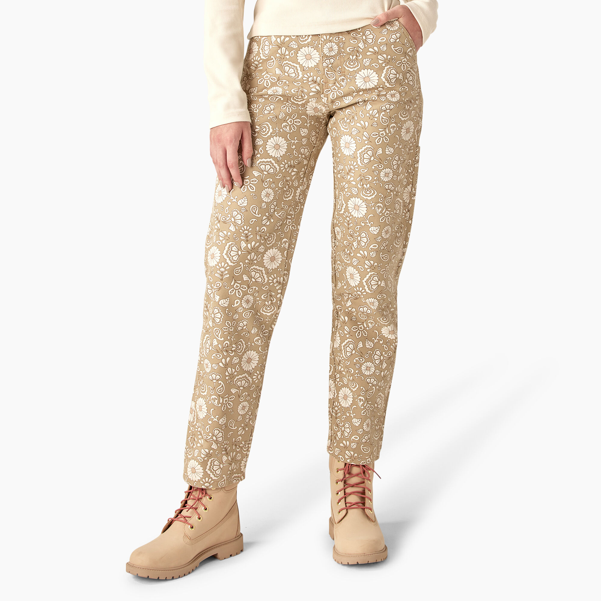 Printed pants women sales