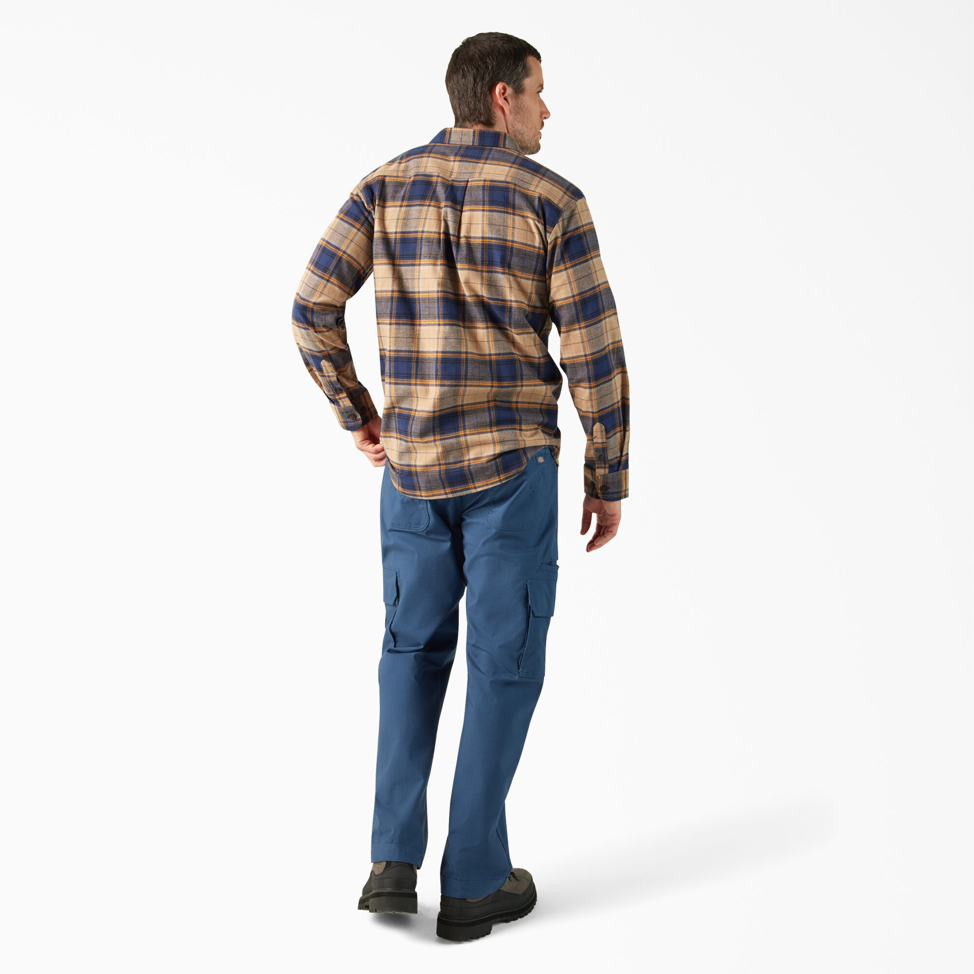 FLEX Long Sleeve Flannel Shirt Dickies US