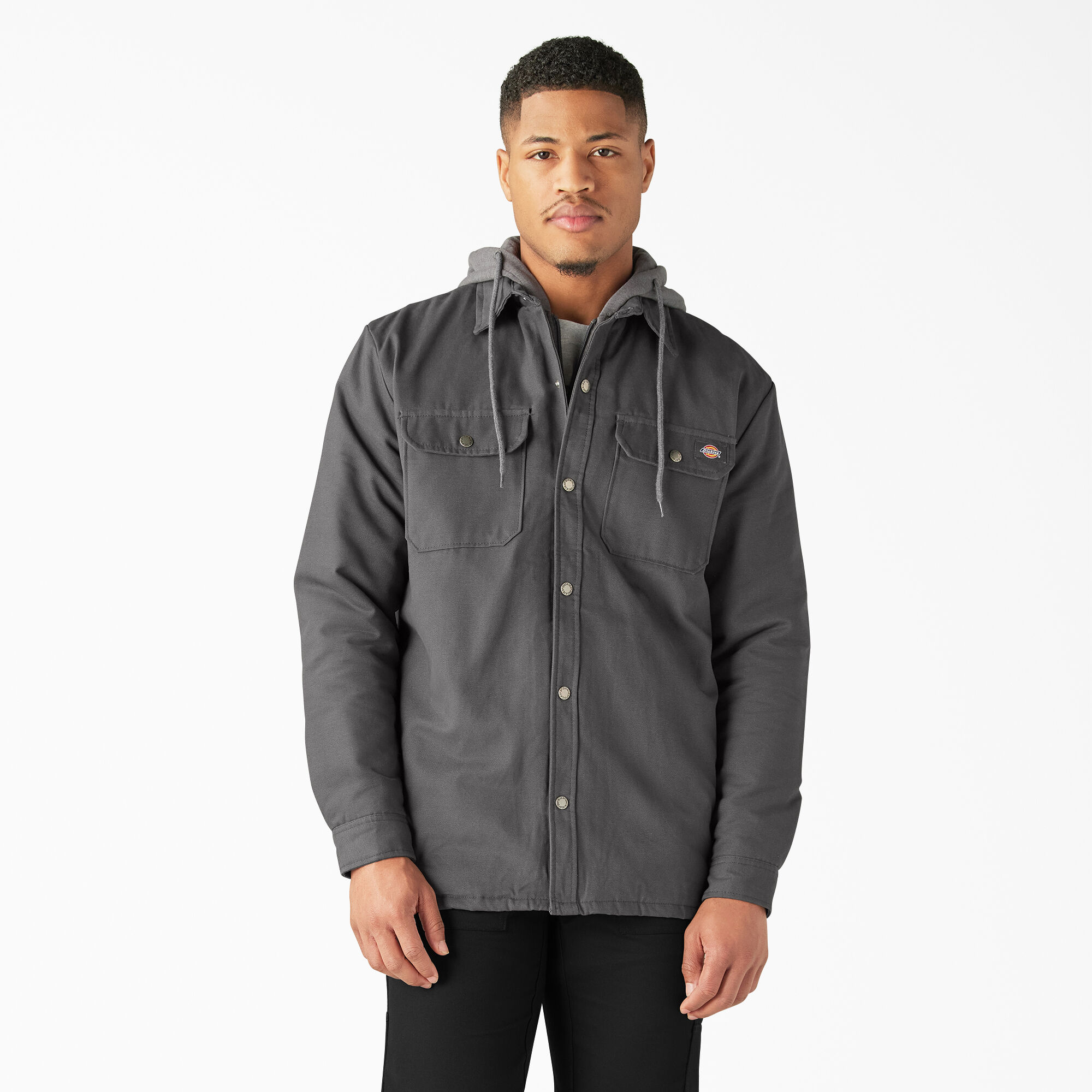 Dickies hooded top shirt jacket