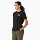 Women&#39;s Heavyweight Workwear Graphic T-Shirt - Black &#40;KBK&#41;