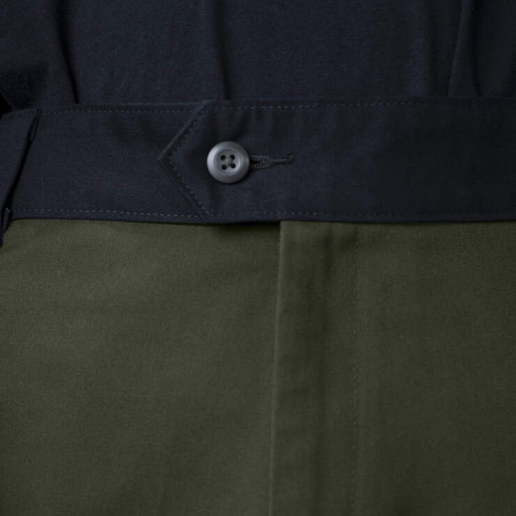 Ronnie Sandoval Loose Fit Double Knee Pants - Olive Green/Black Color Block (OAC) image number 6