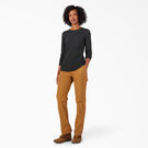 Women&rsquo;s Long Sleeve Thermal Shirt - Black &#40;KBK&#41;