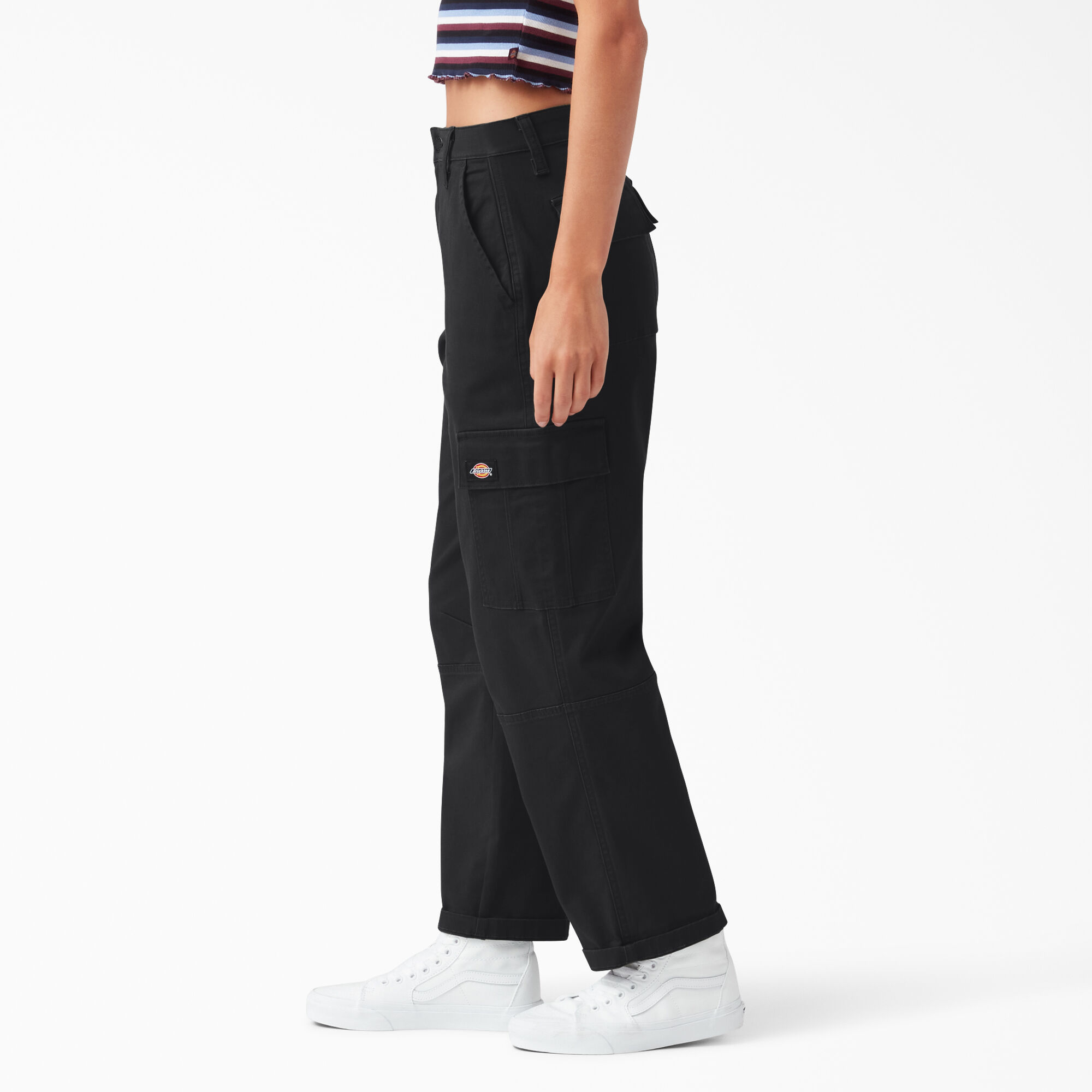 dickies black cargo pants womens