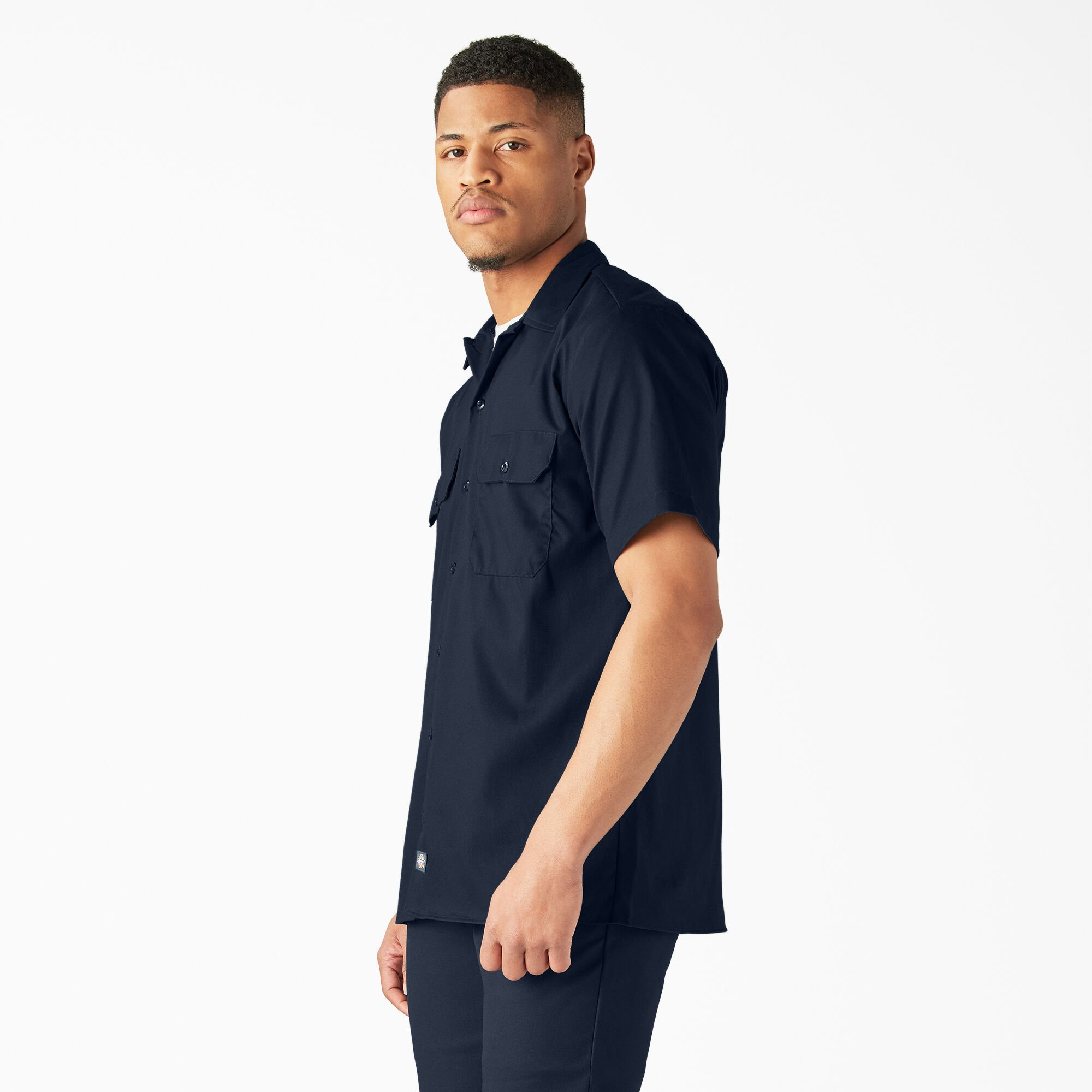 Men s FLEX Relaxed Fit Short Sleeve Work Shirt Dickies US