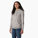 Women&#39;s Heavyweight Logo Sleeve Pullover - Heather Gray &#40;HG&#41;