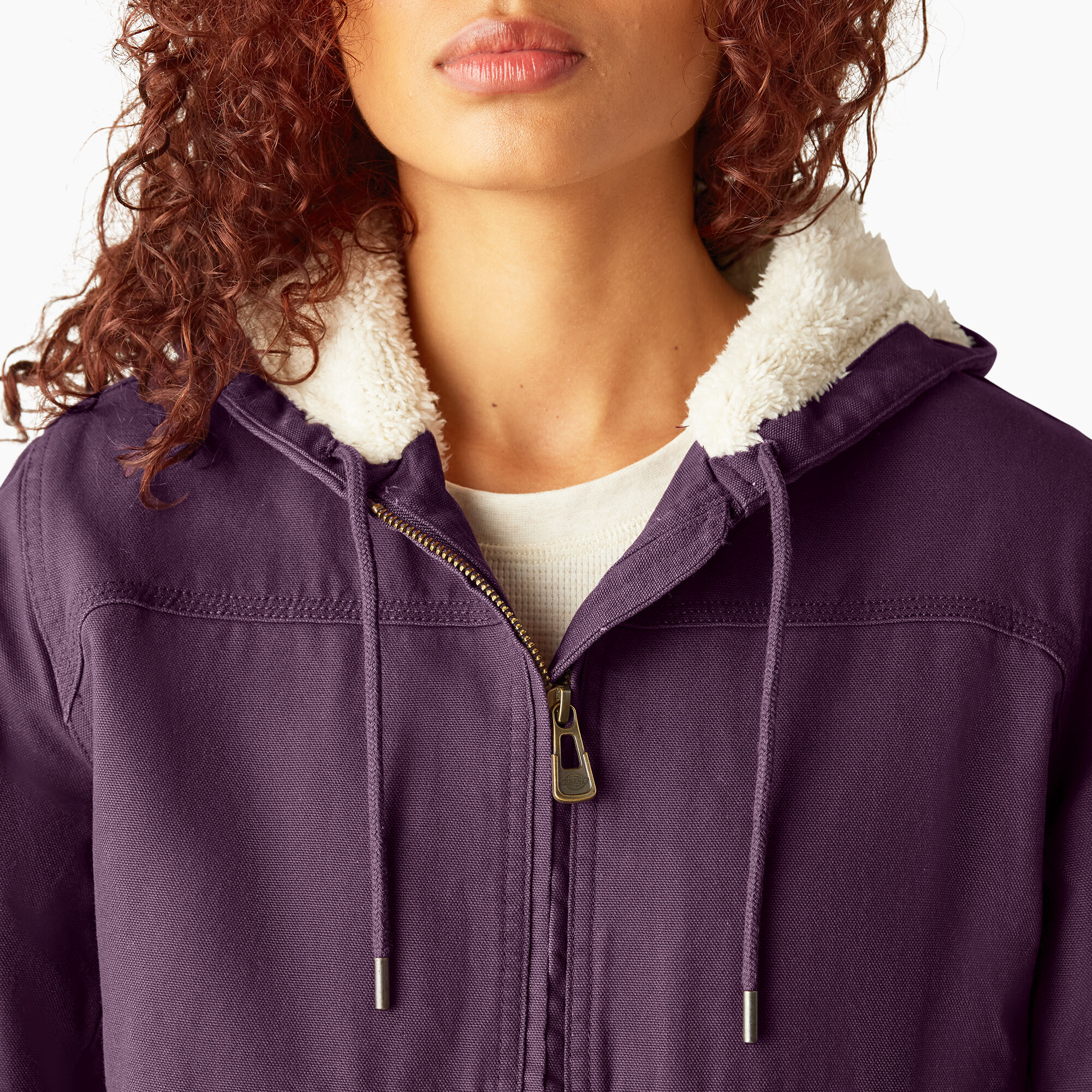 Women s Fleece Lined Duck Canvas Jacket Dickies US