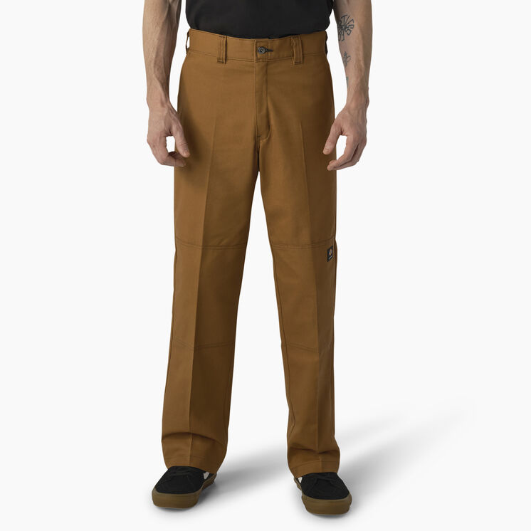 Dickies Skateboarding Double Knee Pants - Brown Duck w/ Contrast Stitch &#40;HWC&#41;