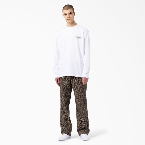 Silver Firs Work Pants - Leopard Print &#40;LPT&#41;