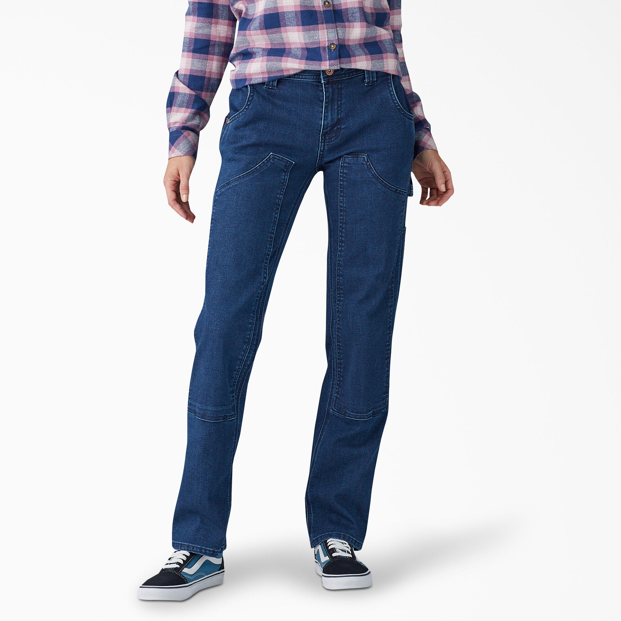 double front carpenter jeans